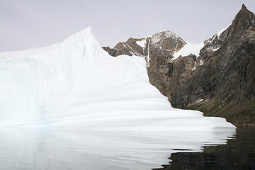 Image showing Iceberg in Arctic waters