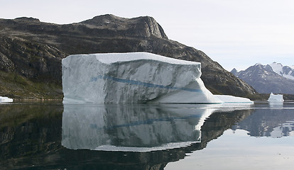 Image showing Iceberg in Arctic waters