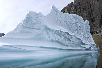 Image showing Iceberg in Arctic waters