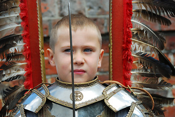 Image showing Little knight