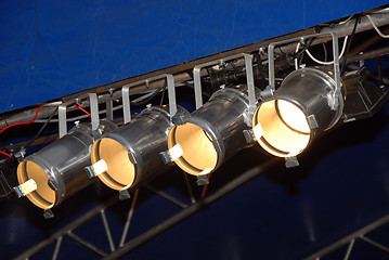 Image showing Stage Lighting