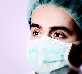 Image showing Portrait of a young doctor.