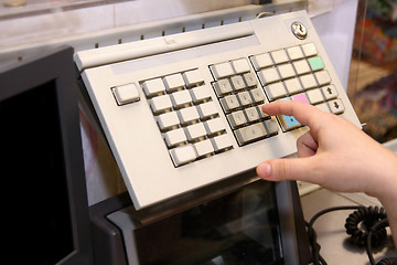 Image showing cashier 