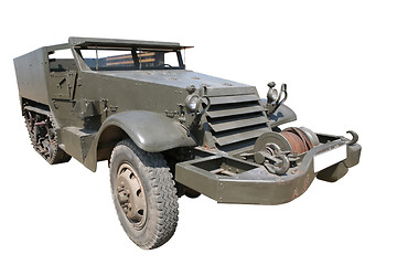 Image showing Vintage Military Car