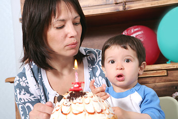 Image showing first birthday