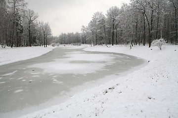 Image showing warm winter day