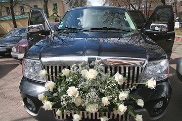 Image showing Wedding Car