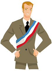 Image showing mayor or politician