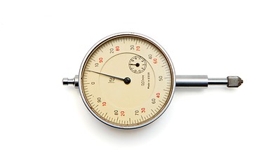 Image showing Vintage medical manometer isolated 