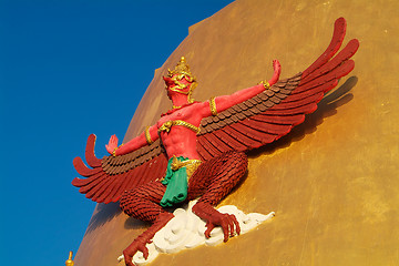 Image showing Garuda at temple in Thailand