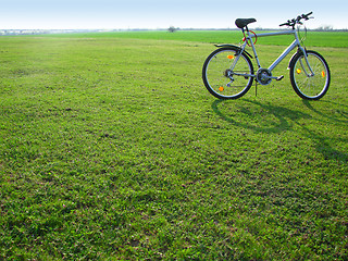 Image showing Bicycle In green 3
