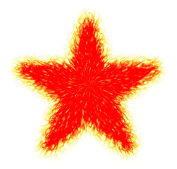 Image showing Fiery Star