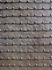 Image showing Iron door texture