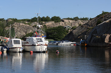 Image showing Summer harbour