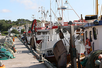 Image showing Fishingboats