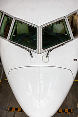 Image showing Aircraft nose