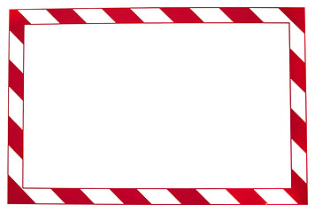 Image showing Empty warning sign