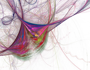 Image showing colorful lines disorder