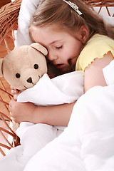 Image showing Sleeping child