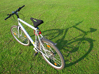 Image showing Bicycle in green 5