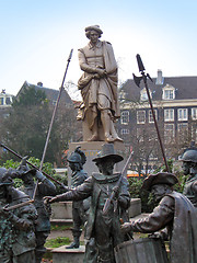 Image showing Statue of Rembrandt
