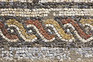 Image showing Roman mosaics
