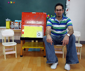 Image showing The teacher