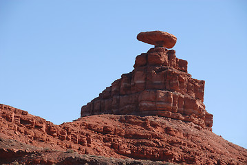 Image showing Mexican Hat Rock