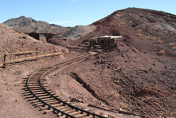 Image showing Mine railroad