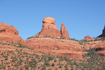 Image showing Red rock