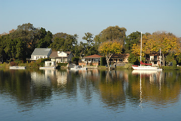 Image showing Riverside homes