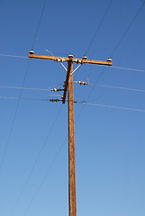 Image showing Telephone pole