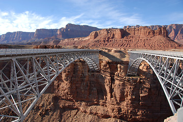 Image showing Colorado River bridges