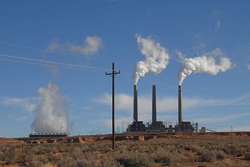 Image showing Smokestacks