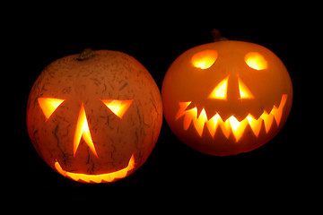 Image showing halloween pumpkins
