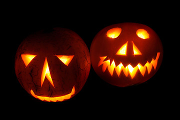 Image showing halloween pumpkins