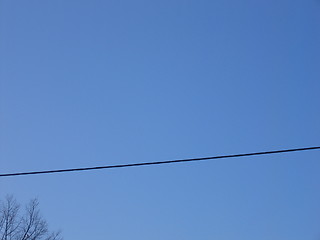 Image showing wire above