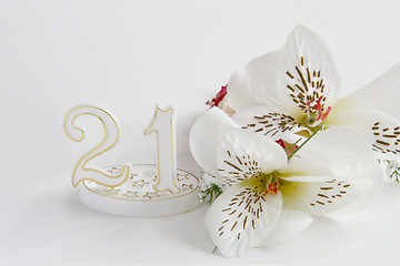 Image showing 21st Birthday sign