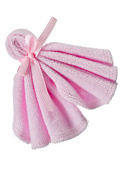 Image showing Pink towel