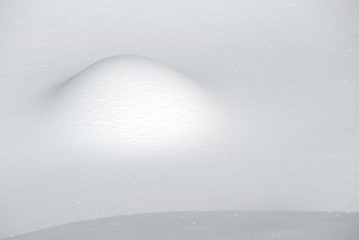 Image showing Snow abstract