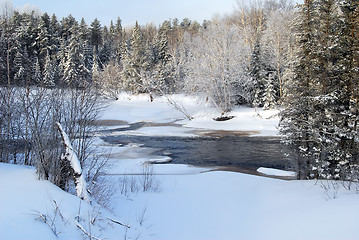 Image showing River in Winter