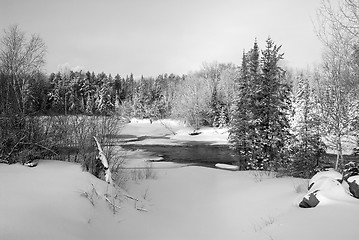 Image showing River in Winter