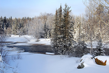 Image showing River in Winter