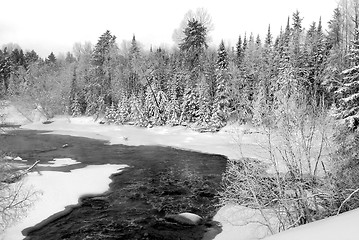 Image showing River in Winter