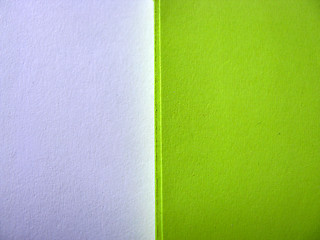 Image showing White-green paper background
