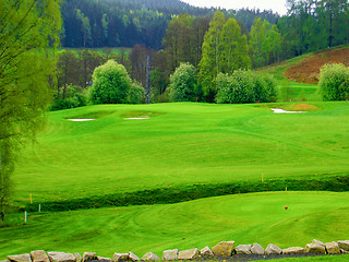 Image showing golf  in the tjeckien