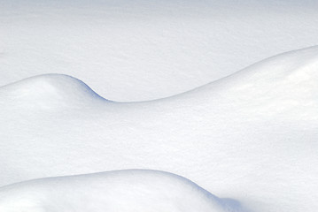 Image showing Snow Abstract