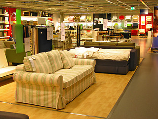 Image showing Furniture store
