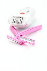 Image showing razor and epilator