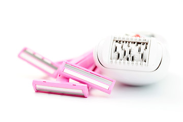 Image showing razor and epilator